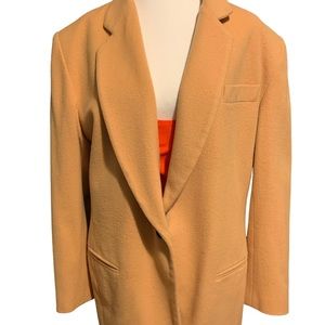 Women’s jacket, The Limited, wool/cashmere, large, peach